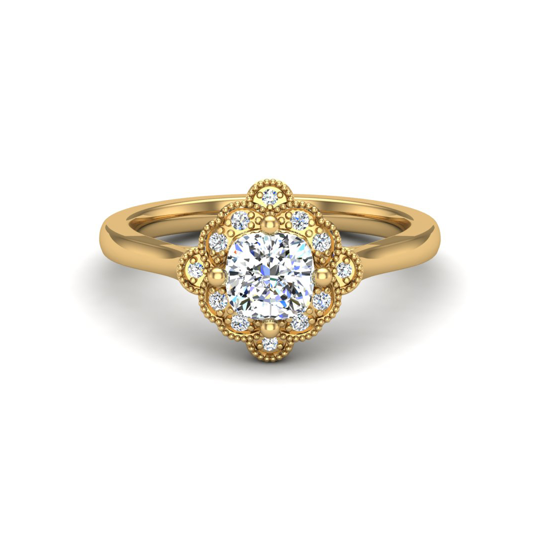 Brinley Halo Engagement Ring